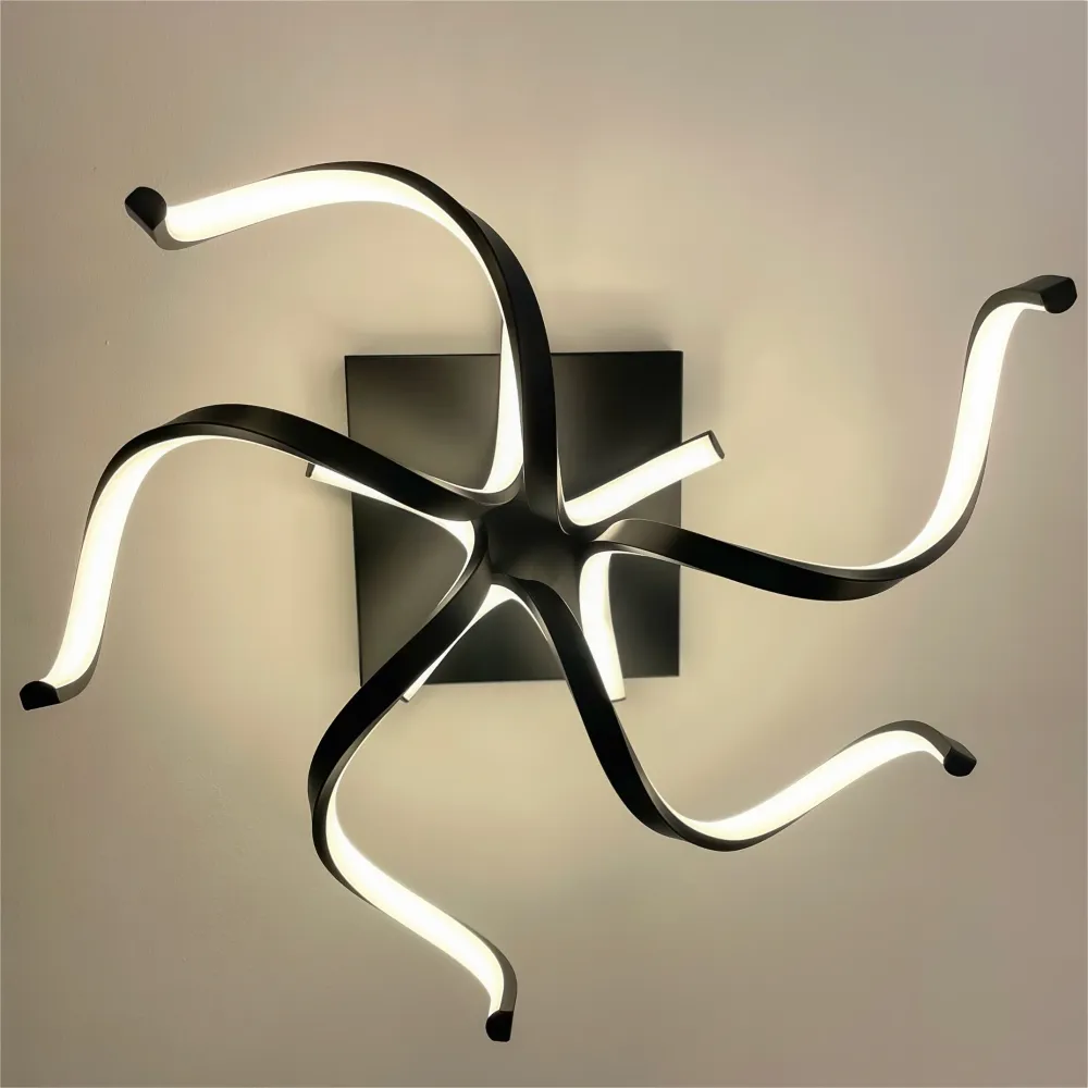 Plafonnier Zumaline Stelo 1L, LED 48W 4000K