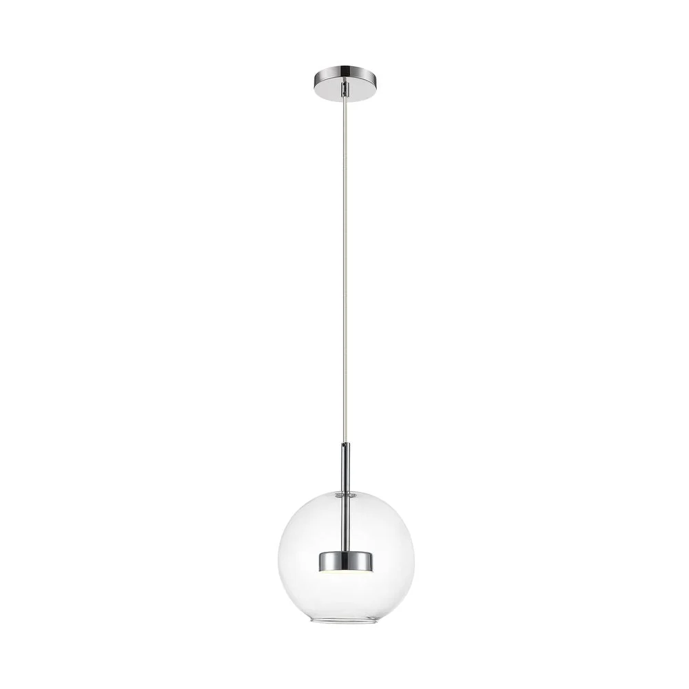 Suspension LED Zumaline Encelades 1L 5W 3000K Chrome