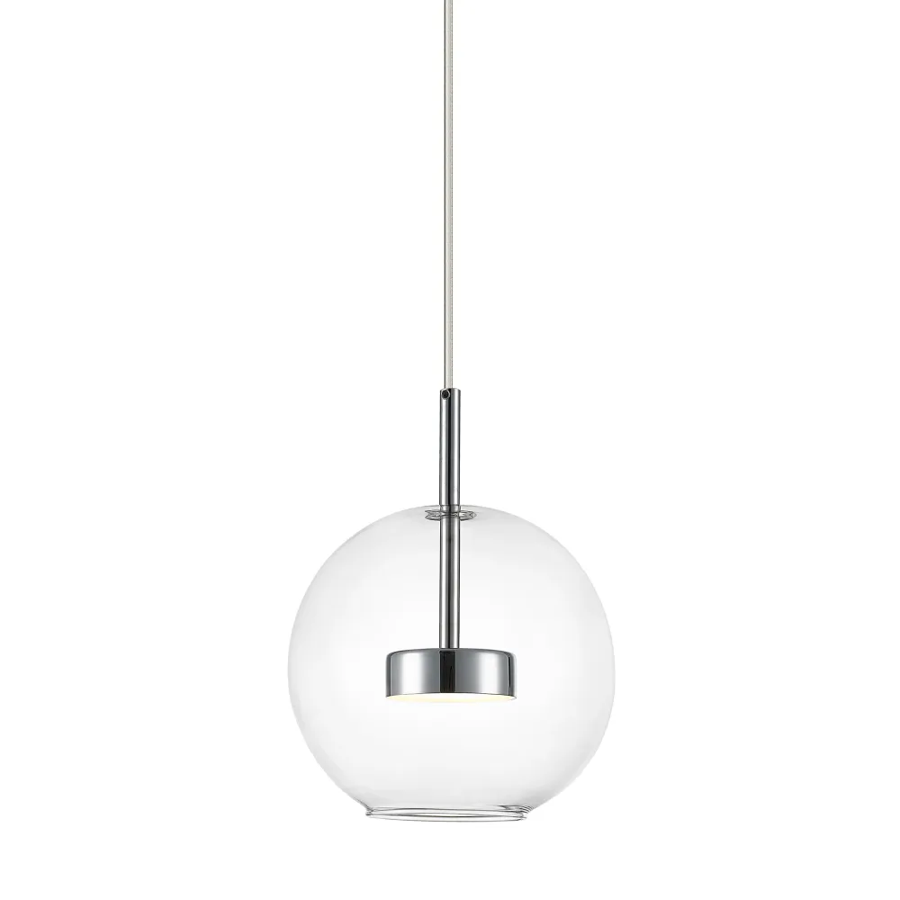 Suspension LED Zumaline Encelades 1L 5W 3000K Chrome