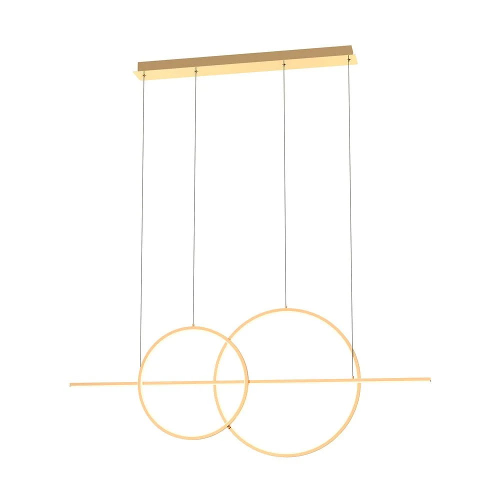 Suspension linéaire LED Zumaline Cholet 1L, largeur 110 cm