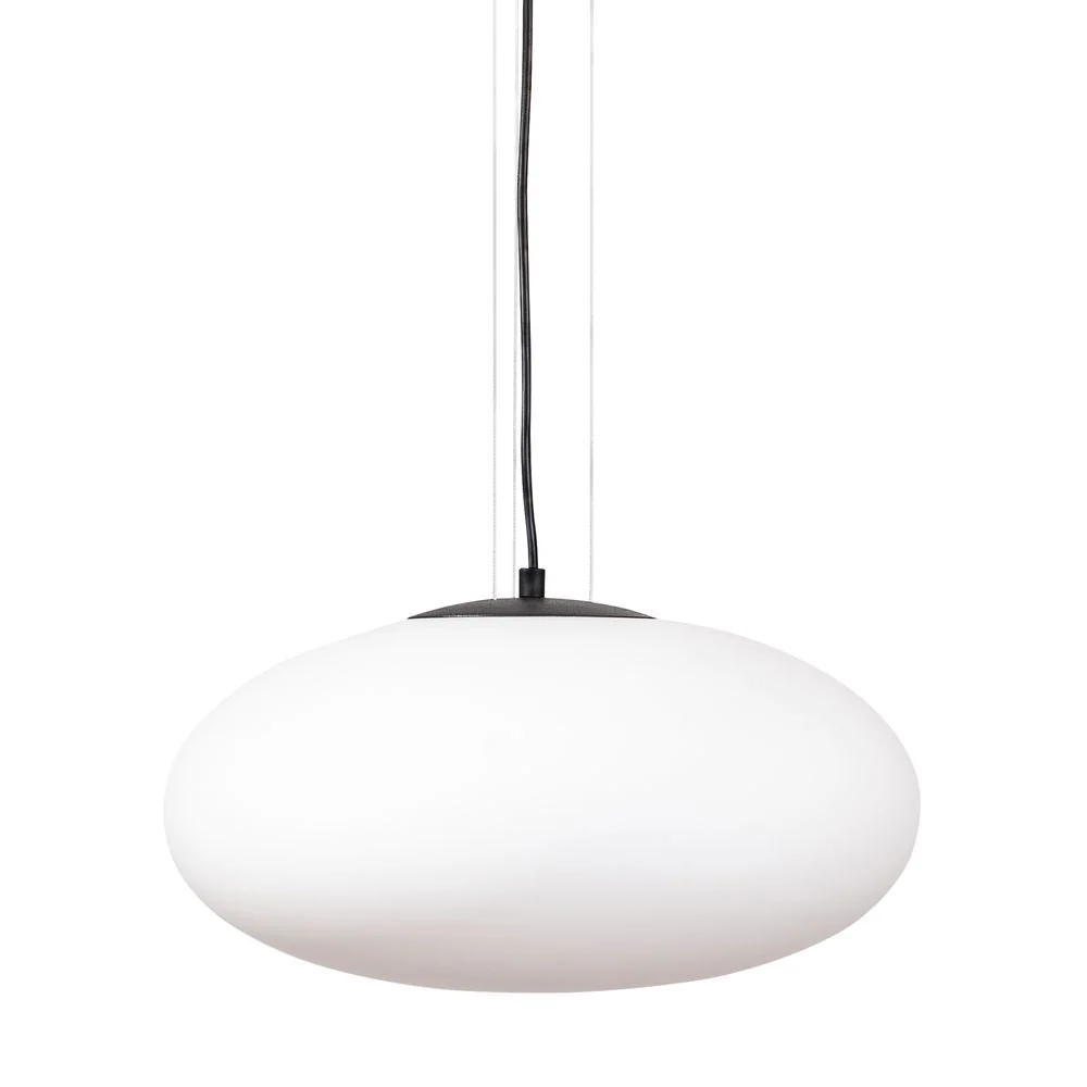 Suspension Zumaline Omi 1L E27, noir/or Black
