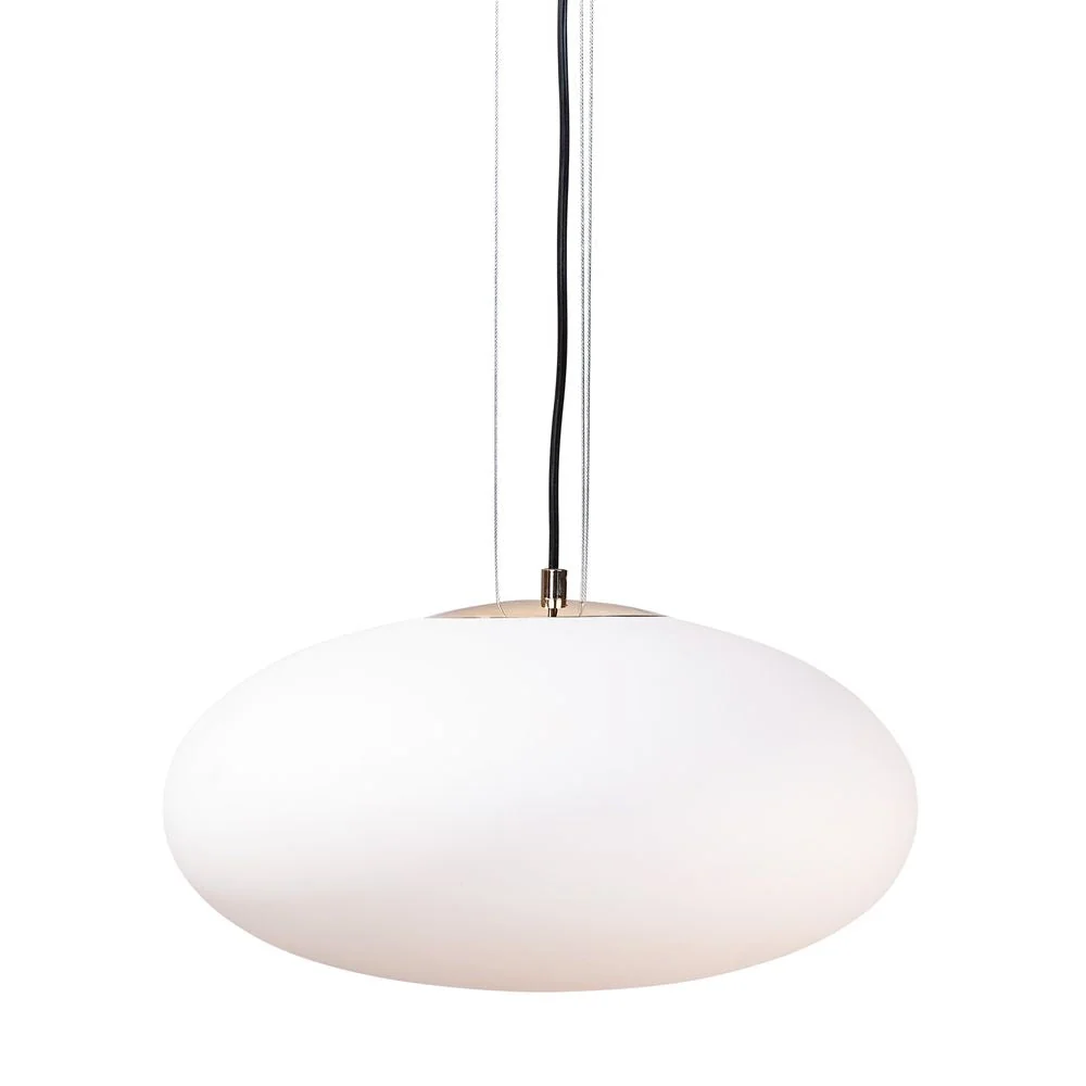 Suspension Zumaline Omi 1L E27, noir/or Black
