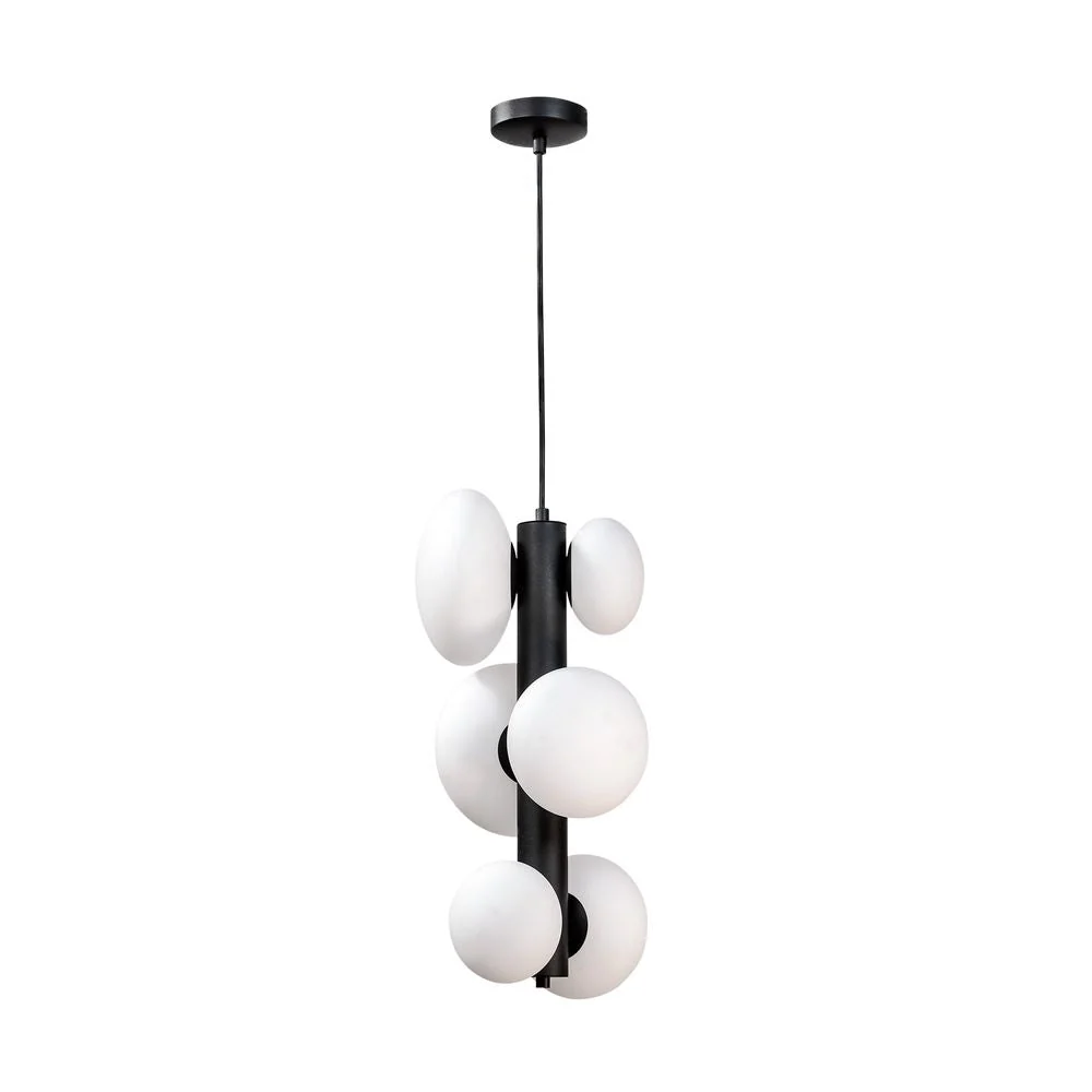 Suspension Zumaline Omi 6L G9 noir/or Black