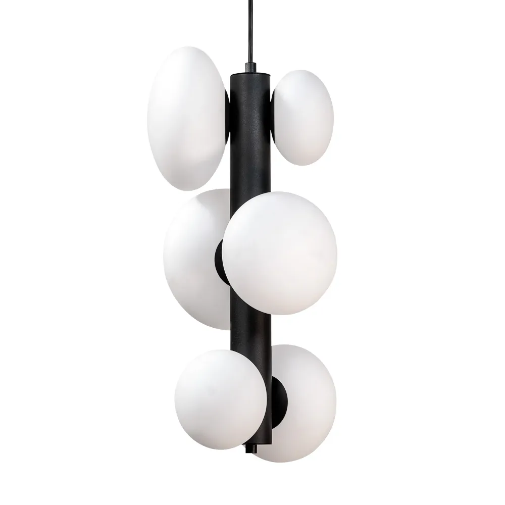 Suspension Zumaline Omi 6L G9 noir/or Black