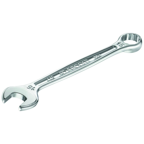 Majeur mixte métrique OGV® 440 - 24 x 267 mm - Épaisseur de fourche : 9,7 mm chromé,satiné - FACOM