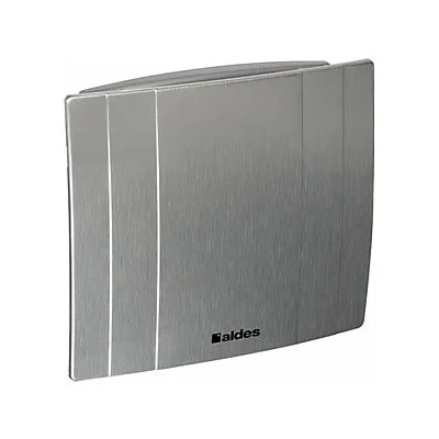 Extracteur d'air Déco 100 alu Aldes ø100mm pour Pièces jusqu'à 30 m²