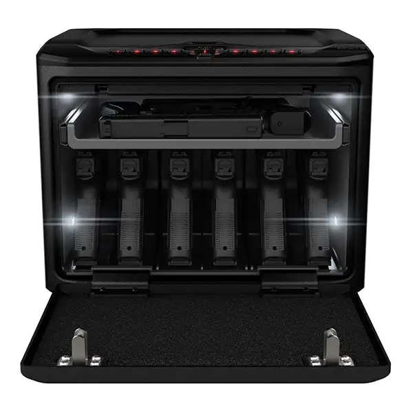 coffre-fort mobile MX SERIES Wi-fi, couvert noir (biométrique)