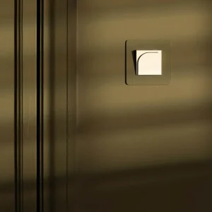 Kew Hotel-Card-Schalter 1x Einfachrahmen - Lackierbar | Weiß