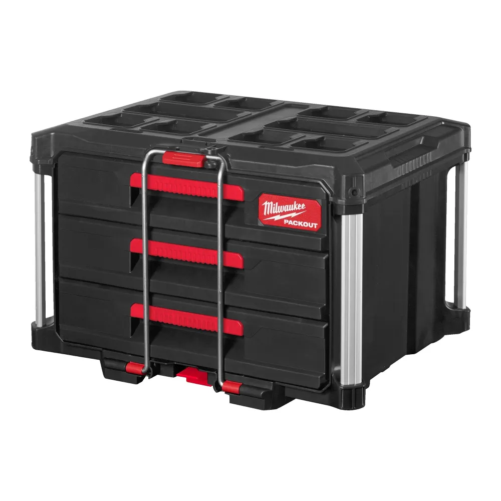 Coffret à outils Milwaukee PACKOUT™ - 3 tiroirs avec étui de Transport