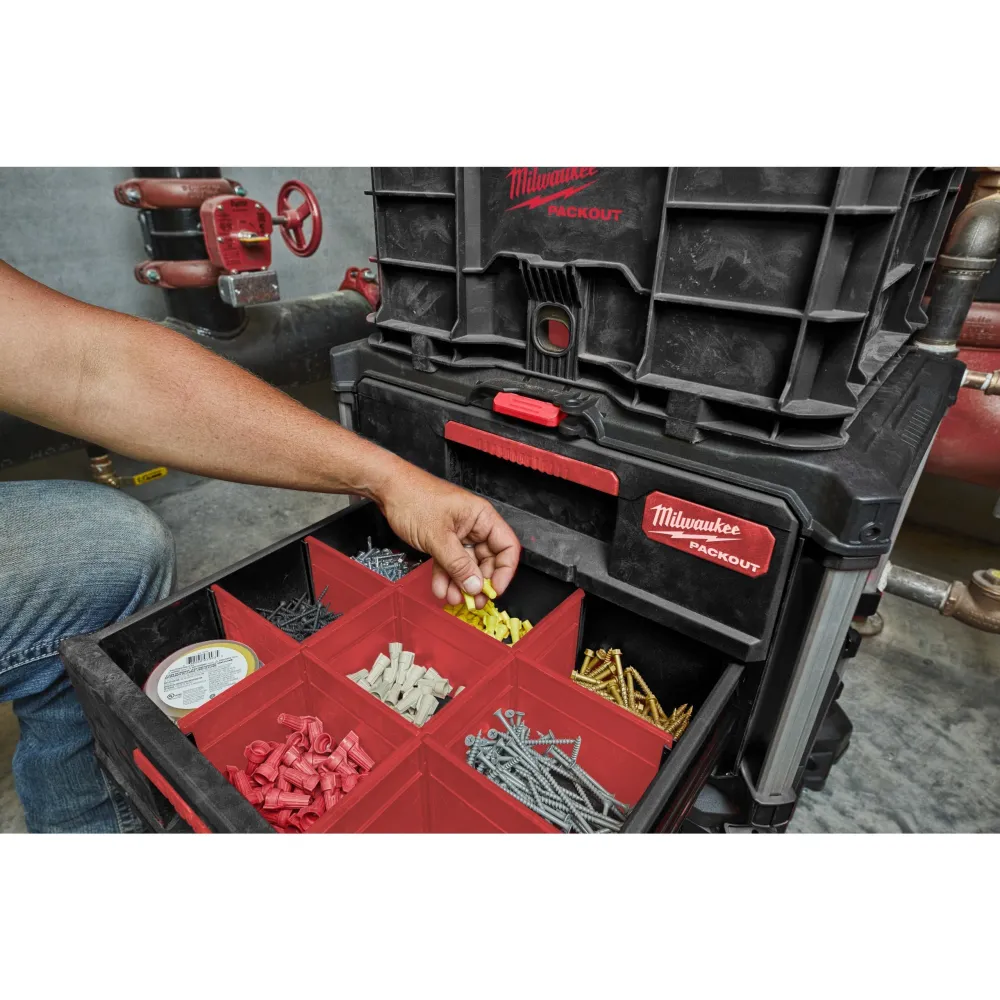 Coffret à outils Milwaukee PACKOUT™ - 3 tiroirs avec étui de Transport