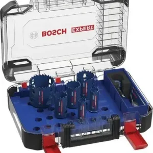 Coffret trépan carbure Power Change bois / métal / inox 8 pièces - Livraison Rapide