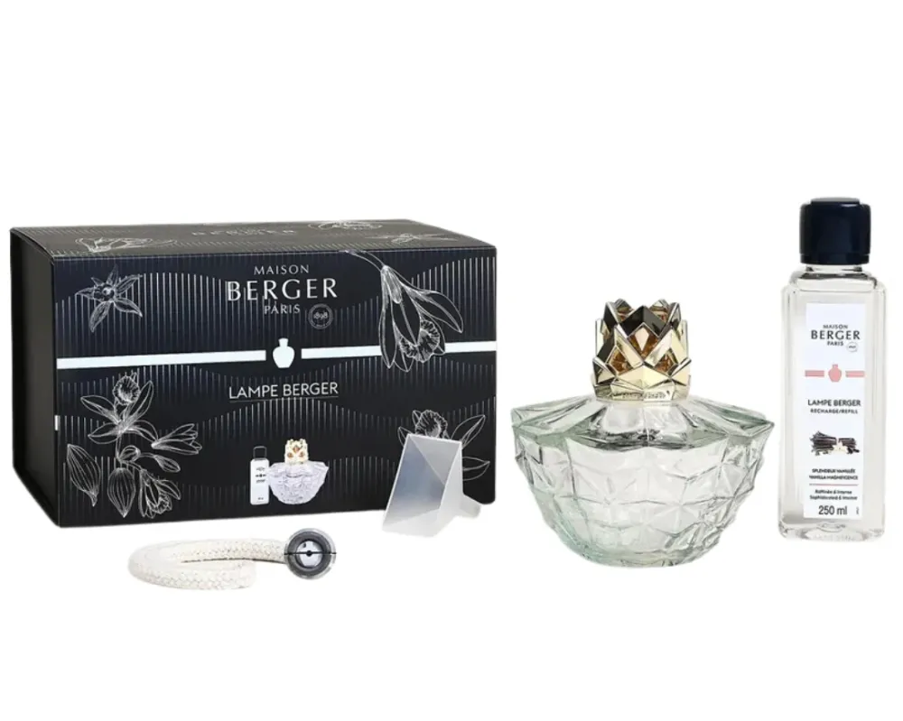 Mécanique Maison Berger Coffret Splendeur Vanillée / Vanilla Magnificence - Cristallin