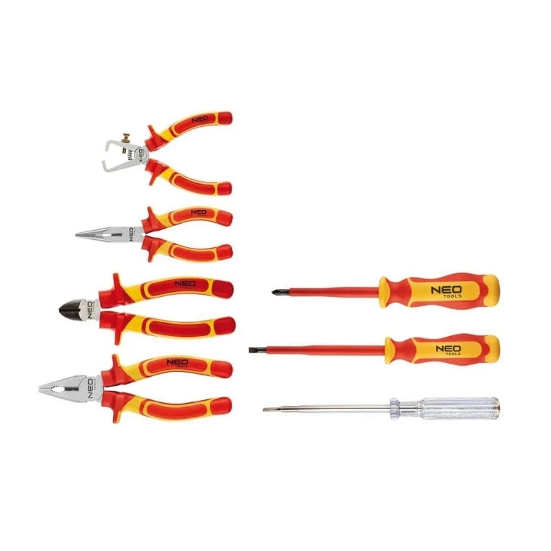 Rénovation Coffret 7 outils isolés 1000 V NEO TOOLS 01-235