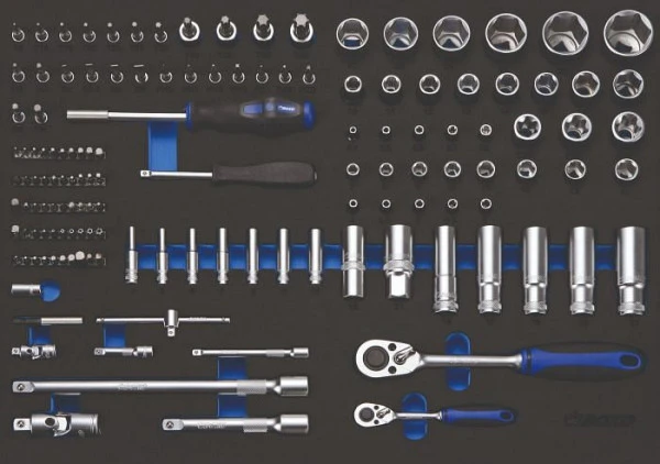 Serrage Coffret d'outils Boxo 1/4" & 1/2" 203 pcs BXE017 magasiner à bas prix