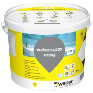 Adhésif pour métal WEBERPOX EASY- Mortier Colle De Jointement blanc pur E06 - 5 kg