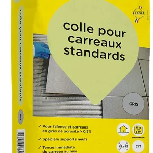 Colle polyuréthane Colle pour carreaux standards gris Weber 25kg
