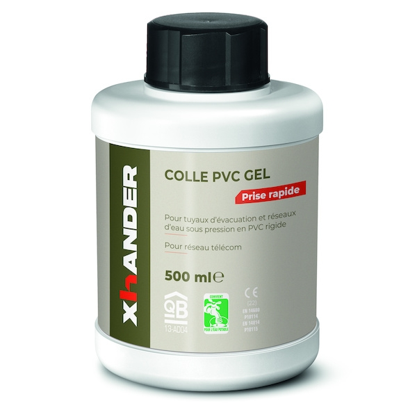 Colle VINYLE gel eau potable - 500 ml - XHANDER | étanche | flexible