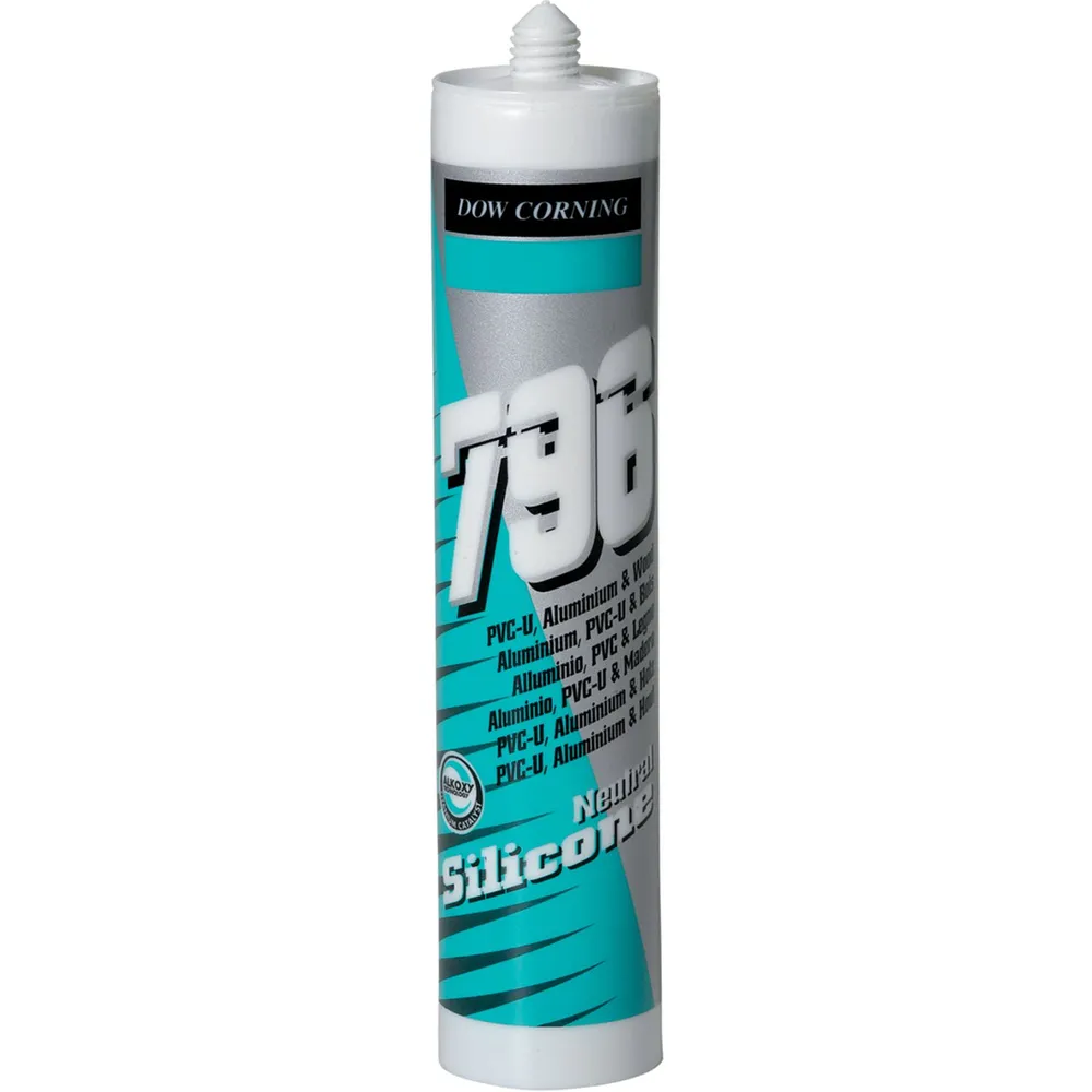 Mastic silicone DOWSIL 796 Cartouche pour fixation lourde