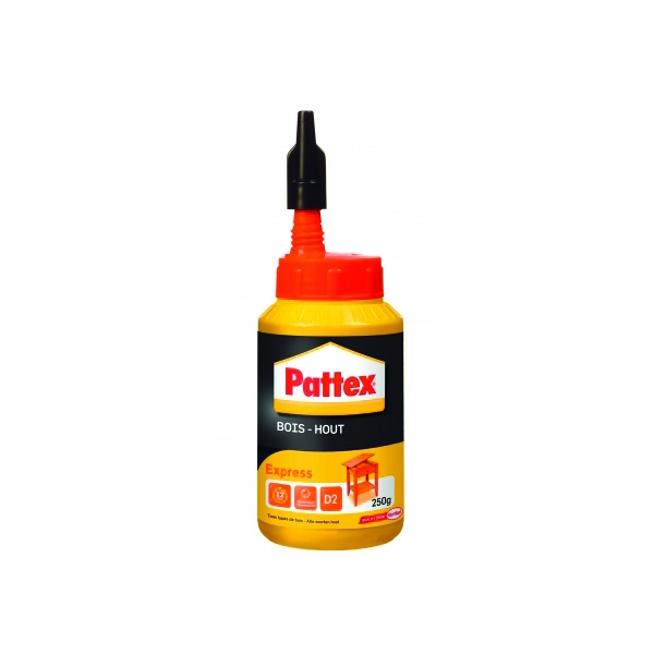 Professionnel Haute Adhérence Colle à bois EXPRESS - 250 g - PATTEX