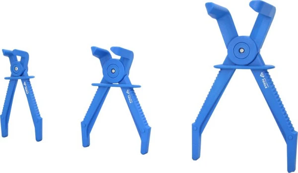 Brilliant Tools jeu de pinces de serrage pour tuyaux coudées à 90° 3 pièces BT521015 se procurer à bas prix