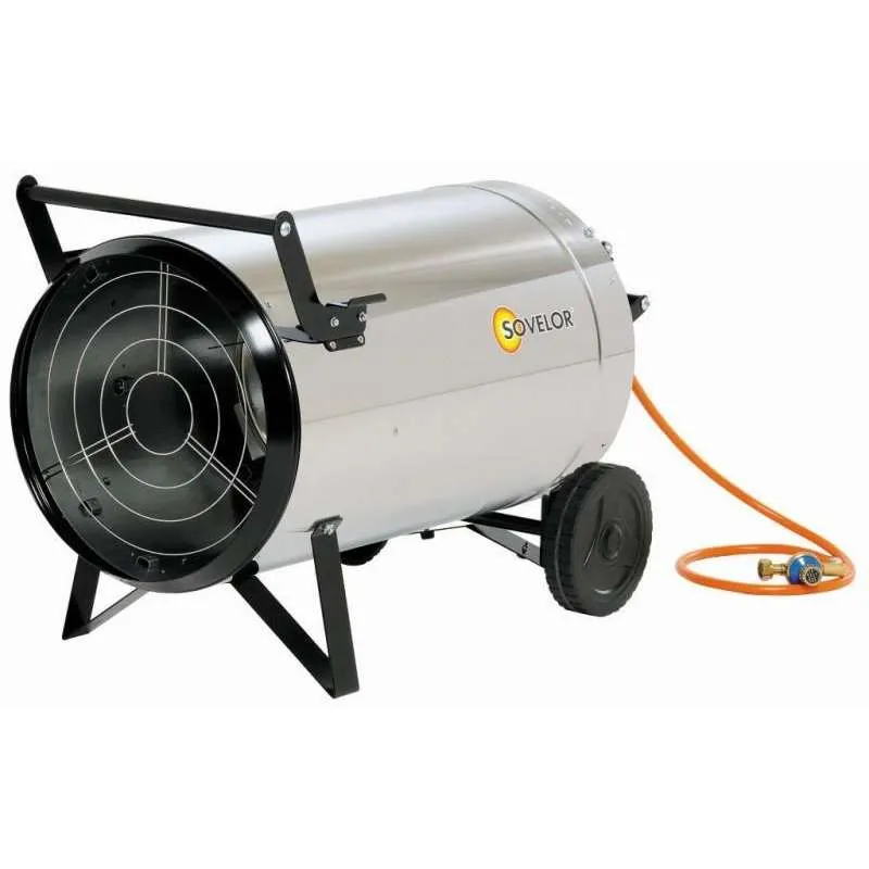 Chauffage air pulsé SOVELOR GP110AI à combustion directe (Gaz propane)