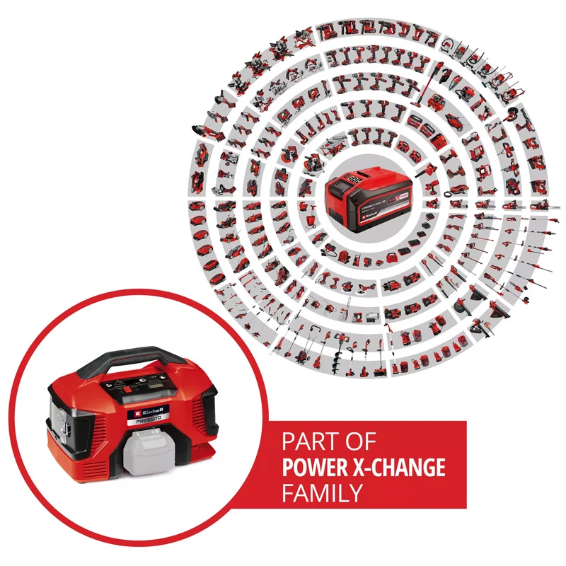 Compresseur à air sans fil Pressito 18/21 EINHELL - 4020467 avec Garantie 2 Ans