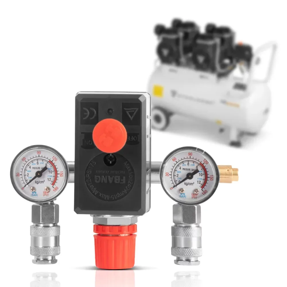Interrupteur de pression en acier DE-20 ST 0-10 BARTE RÉGULATEUR DE PRESSION DU BAR | Valve d'impôt | Interrupteur de comp...
