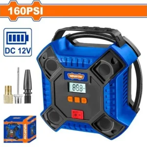 Mini Compresseur d’Air À emporter 12V – 160 PSI / 11 Bar – WAAC511