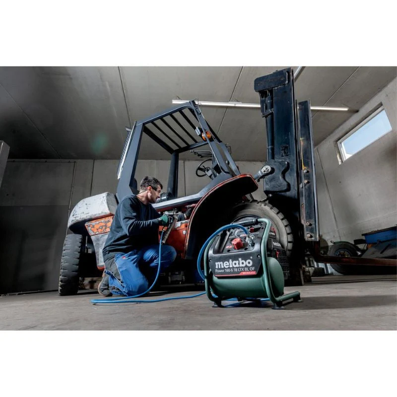 Sans Fil Compresseur METABO 18 V SANS FIL Power- 160-5 18 LTX BL - sans batterie ni chargeur