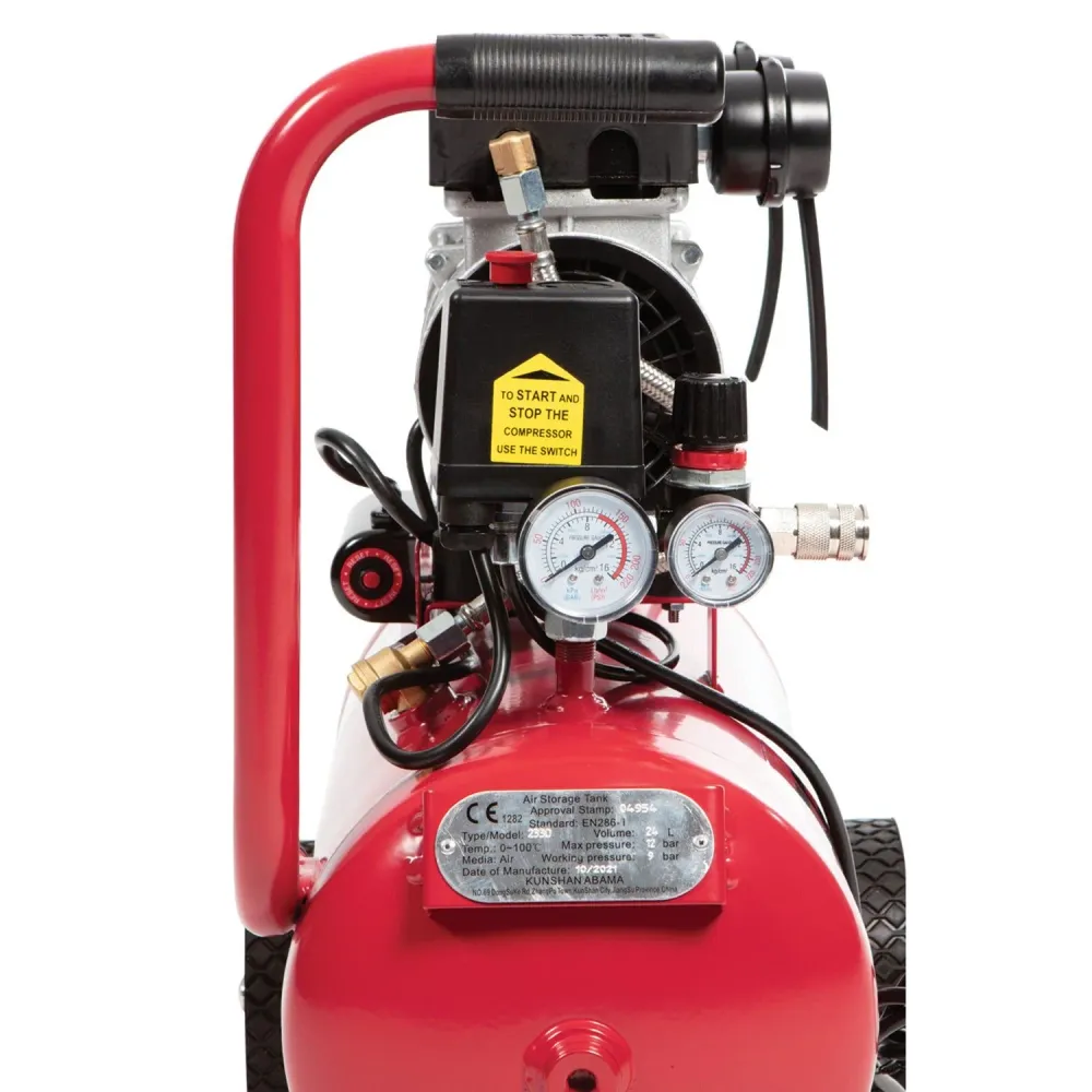Senco AFN0038UK2 24L Air Compressor 240V avec Garantie 3 Ans