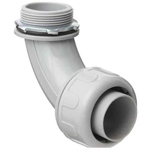 Boîtier de dérivation étanche 3/4 Inch Non Metallic Electrical 90° Liquid Tight Conduit LTAF034100 (Pack 100)