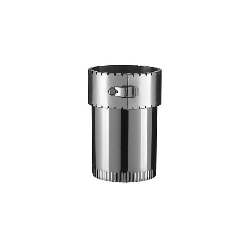 Fourreau de protection Raccord polyvalent conduit émaillé 150/150 mm Poujoulat