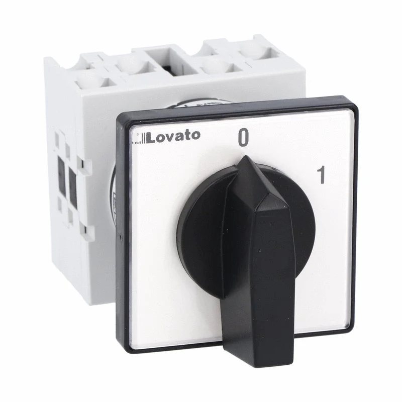 COMMUTATORE CAMME GX 4P 20A MONT. FRONT. MOSTRINA 48X48 LOVATO GX2092U UL94 V-0