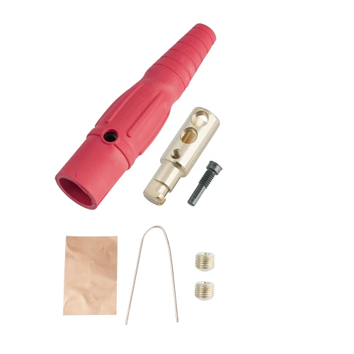 Connecteur pour panneau solaire Red Cam-Tech Device 2/0-4/0 Male Connector CL40MR (Pack 4)