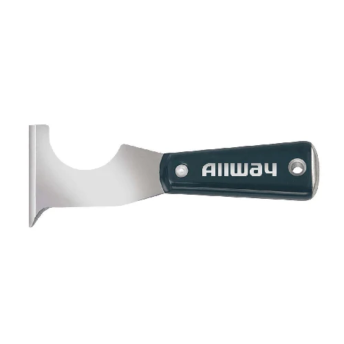 2-1/2" En carbone Steel Blade 6--1 Nylon Handle Putty Knife Hammer End Labelled XG1 (5 Pieces)