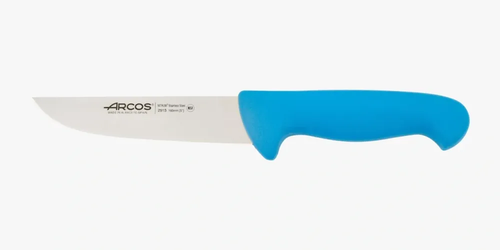 Couteau de boucher bleu 2900 160 mm