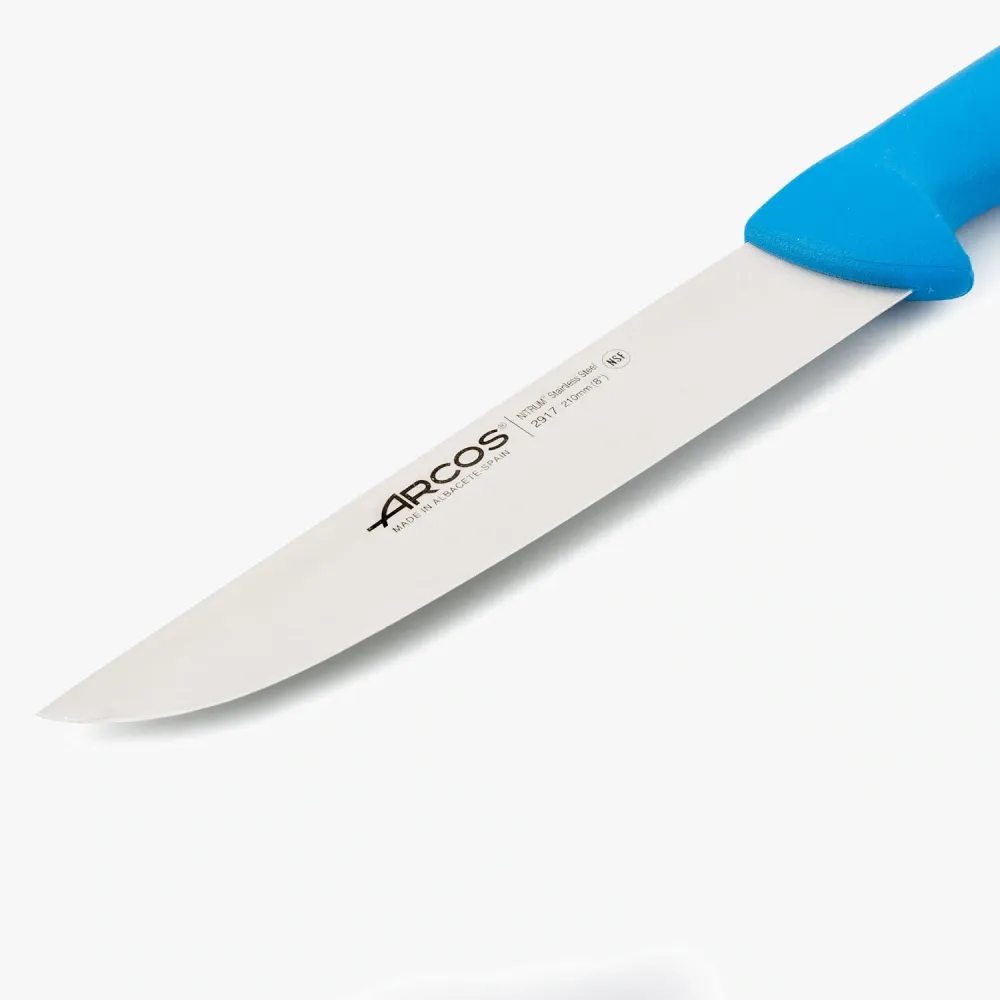 Couteau de boucher bleu 2900 210 mm