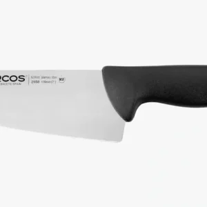 Couteau de boucher lame grand noir 2900 170 mm