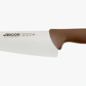 Couteau de chef lame ample marron 2900 200 mm