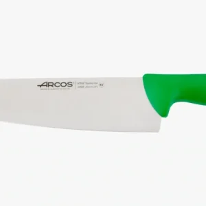 Couteau de chef lame ample vert 2900 250 mm