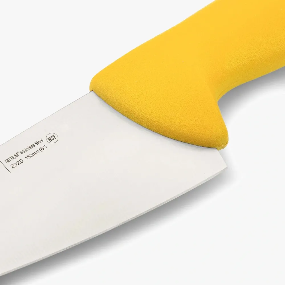 Couteau de chef lame grand jaune 2900 150 mm