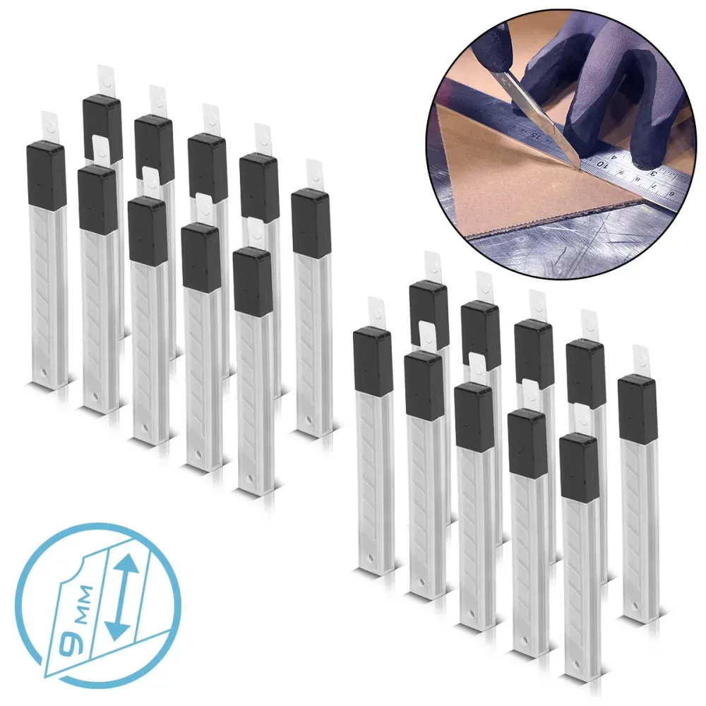 Sound en acier 9 mm pour couteau coulé dans le terrain de précision 200 set les apports | Lames de remplacement | Pares de...
