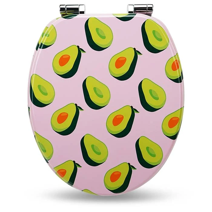 Pompe à chaleur WC Sitz "Pink Avocado" mit kleinen Schönheitsfehlern