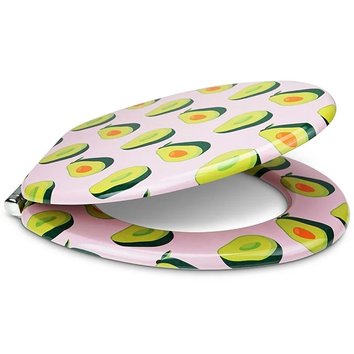 Pompe à chaleur WC Sitz "Pink Avocado" mit kleinen Schönheitsfehlern