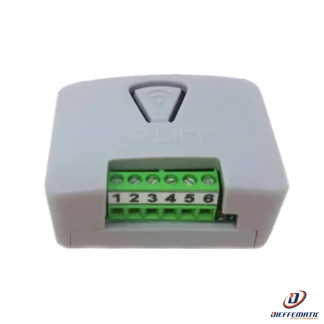 Ricevitore Radio 1 Canale Life Sun R1E 1Ar0170000 Automazione Automatismi conforme aux normes de sécurité