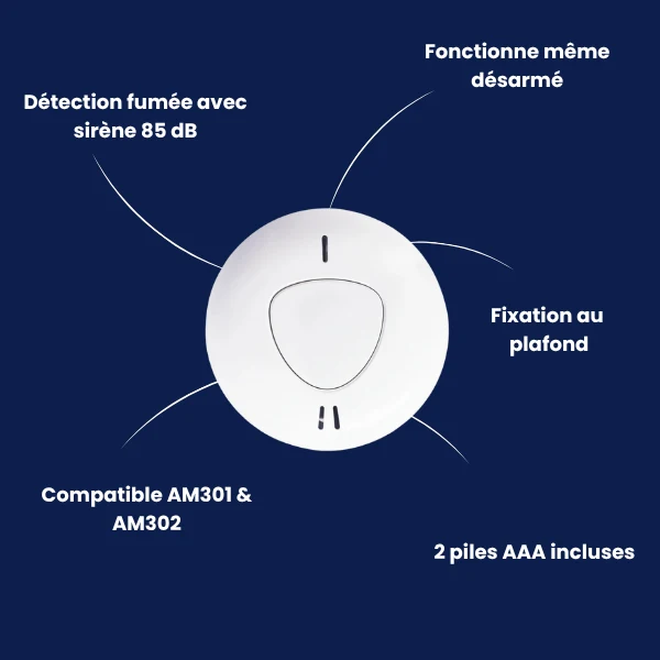 Configurateur | Détecteur de fumée WSD301 avec Notice d'Installation