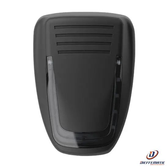 Certifié NF Venitem Mose Ls Nero Opaco / Fumè 20.200.130 Sirena Da Esterno Antintrusione