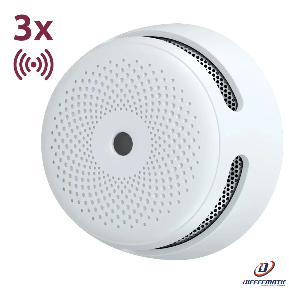 X-sense XS01-WX-3PACK Pack di 3 mini rilevatori di fumo autonome