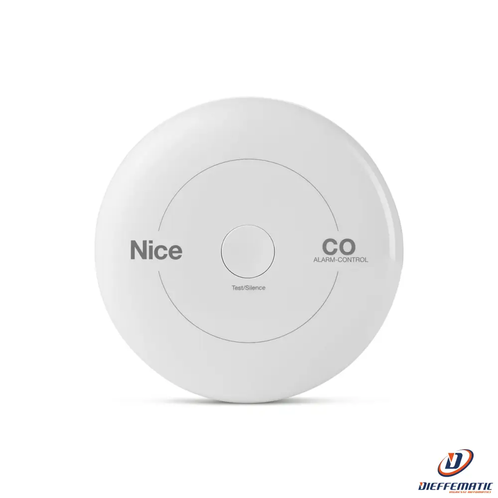 Certifié NF Rilevatore Di Monossido Di Carbonio Compatto Nice Co Alarm-Control Home Garanzia