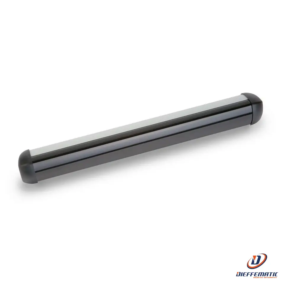 Rilevatore presenza infrarossi attivi Bircher UniScan I, 900 mm, effet argent 310086